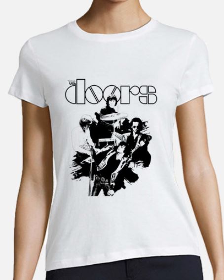 The Doors Woman Tshirt PNG White