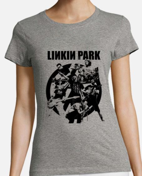 Linkin Park Woman Tshirt Grey